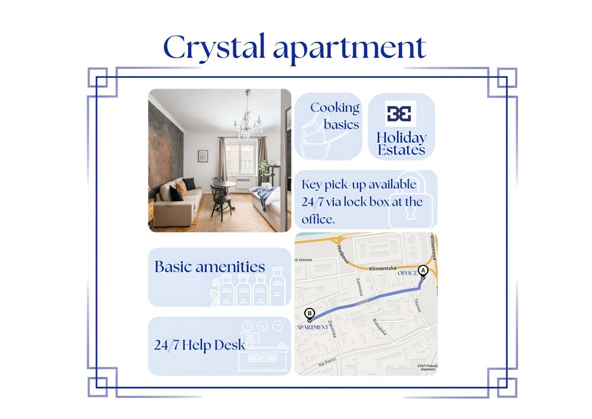 Crystal Apartment Prag Eksteriør billede